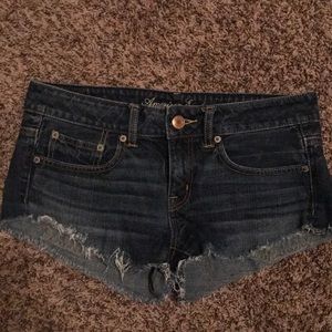 American eagle jean shorts